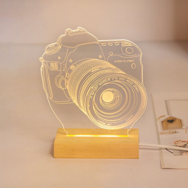 LED 3D小夜燈