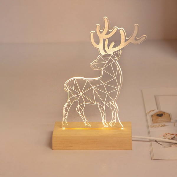 LED 3D小夜燈