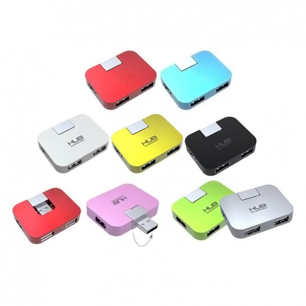 迷你方塊 USB HUB 分享器