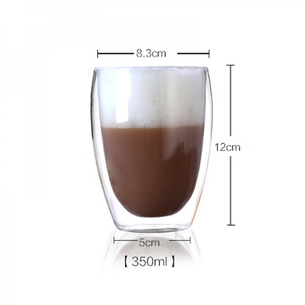 有蓋雙層玻璃杯
