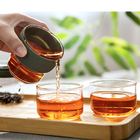 旅行玻璃茶具組