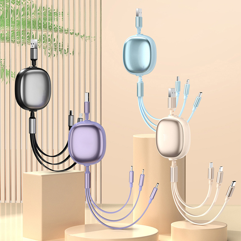 鋁合金三合一充電線