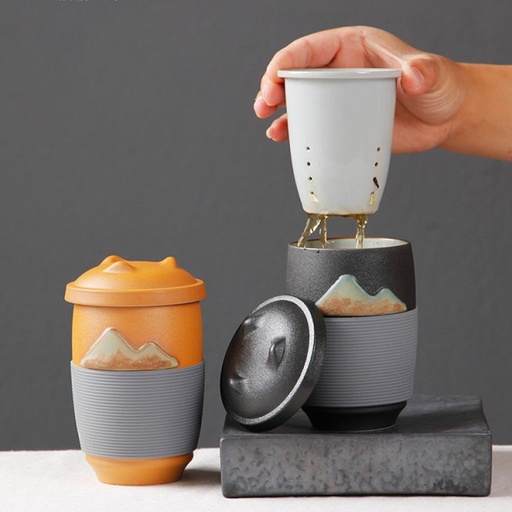 [21694] 山景獨享泡茶杯