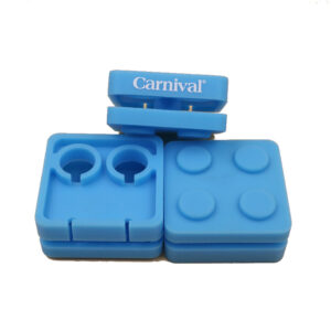 積木矽膠繞線器