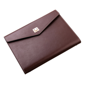 信封款超質感皮革活頁本