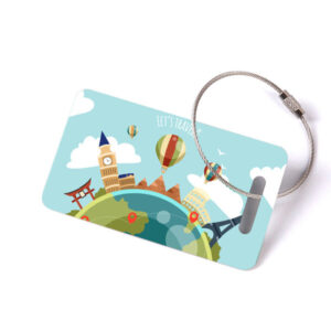 鋁合⾦⾏李吊牌