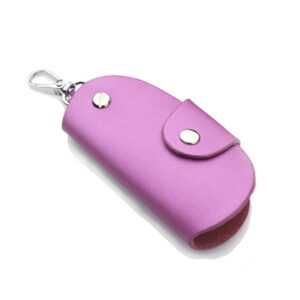 珠光皮革鑰匙包