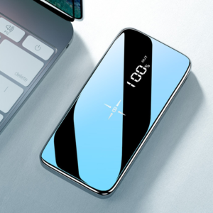 全面屏無線充電行動電源