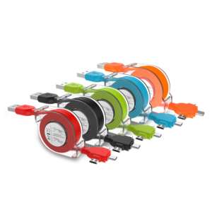 三合一伸縮數據線