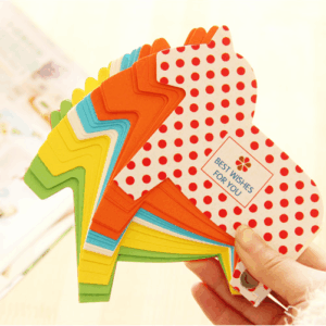 小馬旋轉便條紙