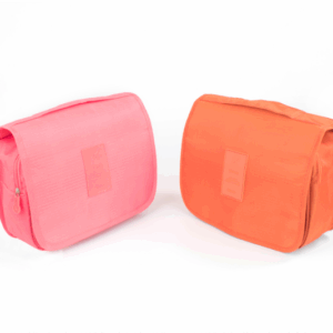 素色折疊掛鉤洗漱包