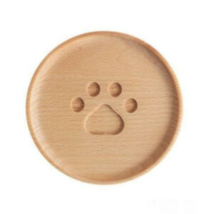 自然風格櫸木杯墊