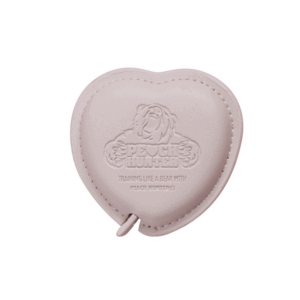 皮革愛心小捲尺