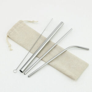 不鏽鋼吸管組 四件入