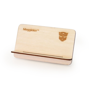 長形木頭手機架