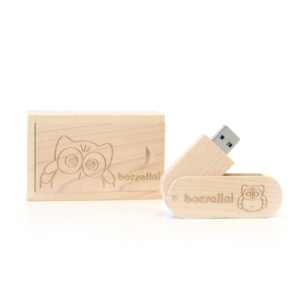 木紋旋轉隨身碟