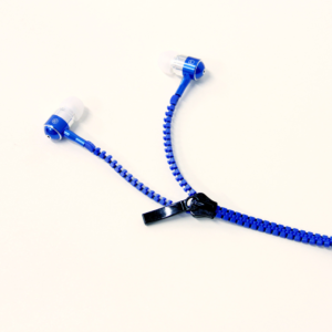 拉鏈耳機 拉鍊麥克風耳機