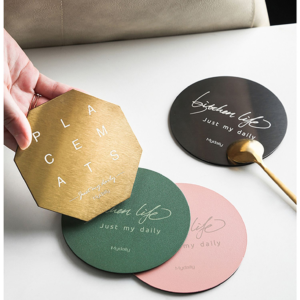 超質感不銹鋼隔熱杯墊