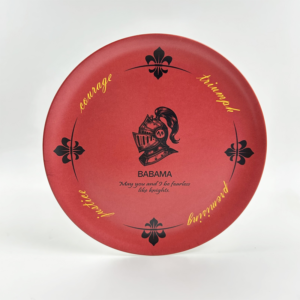 環保竹子纖維點心盤