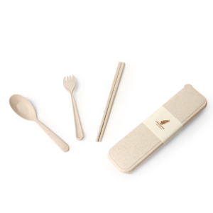 小麥環保餐具組