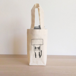 帆布手提水壺袋