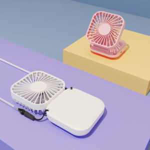 掛脖款方形風扇