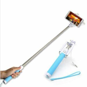 摺疊線控自拍桿