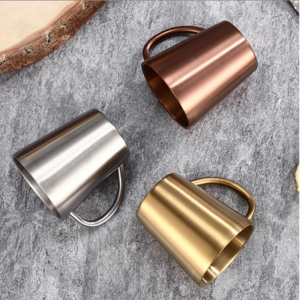 不銹鋼雙層馬克杯