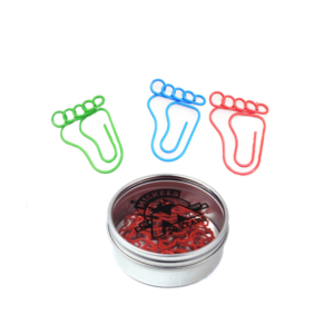 腳丫造型迴紋針