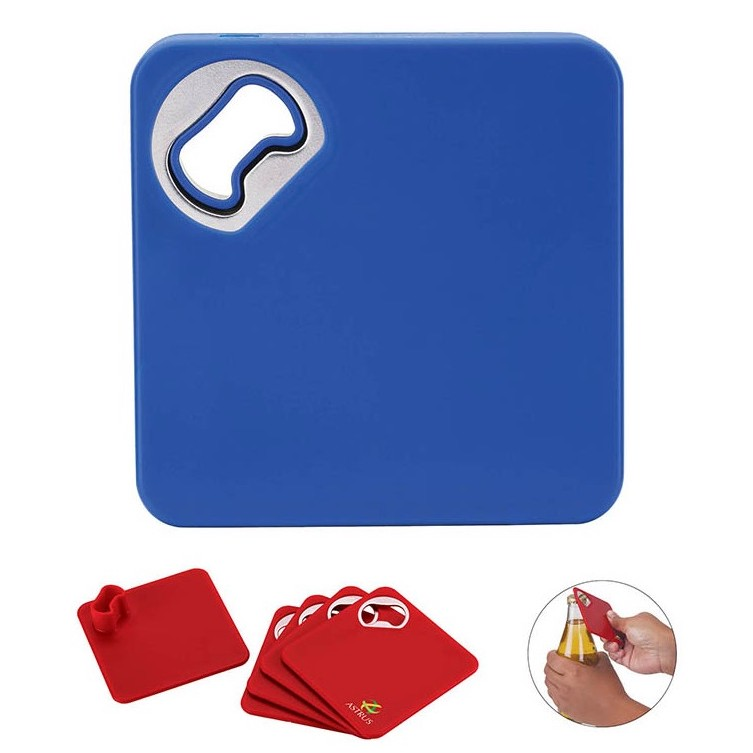 方形開瓶器杯墊