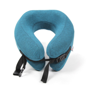 可捲曲收納記憶旅行頸枕