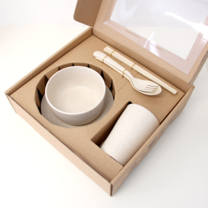 小麥環保餐具套裝組